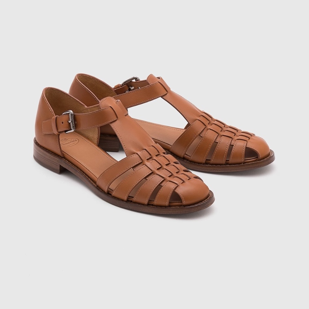 Church's Kelsey Prestige Calf Leather Fisherman Sandal
